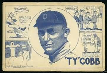 1914 E and S Publishing Ty Cobb